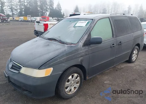2004 Honda Odyssey Ex z USA, uszkodzony, nr VIN 5FNRL18894B098645